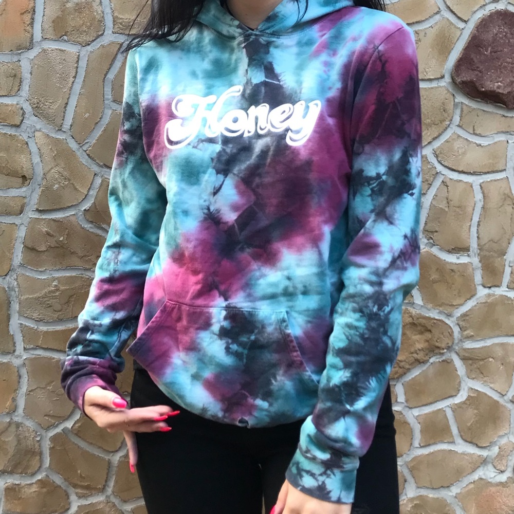 Tye Dye Honey Hoodie from Zumiez